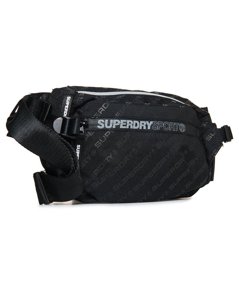 Superdry Rubber Sport Bum Bag in Black for Men - Lyst