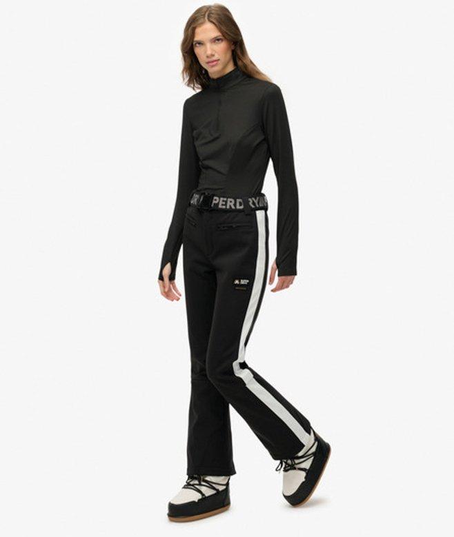 Femme Pantalon De Ski Luxe Taille Superdry en coloris Noir Lyst