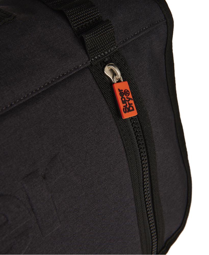 superdry embossed messenger bag