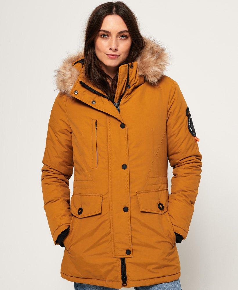 Superdry Ashley Everest Jacket in Yellow - Lyst