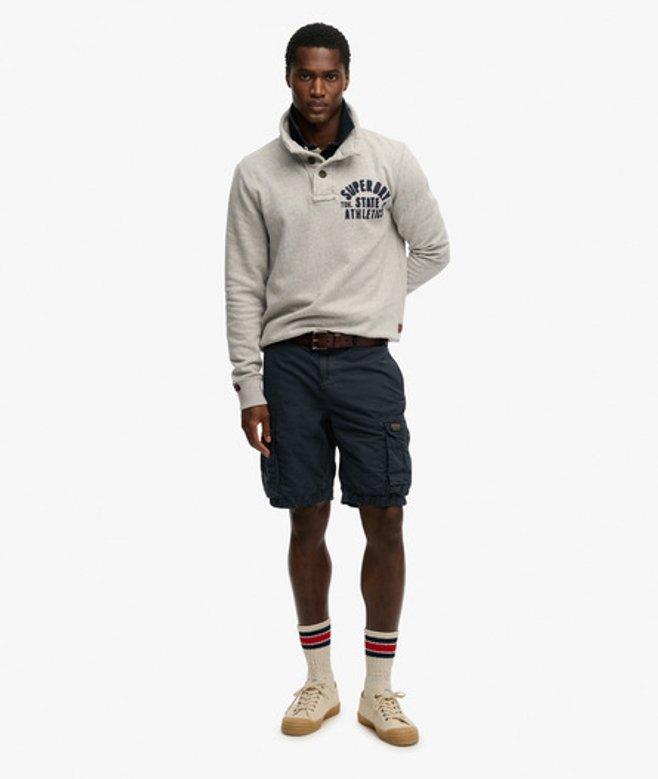 Short Bermuda Superdry International – Noir – Taille S – Coton – Occasion Très Bon état