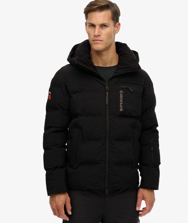 Superdry Ski Sports Padded Jacket in Black for Men Lyst UK