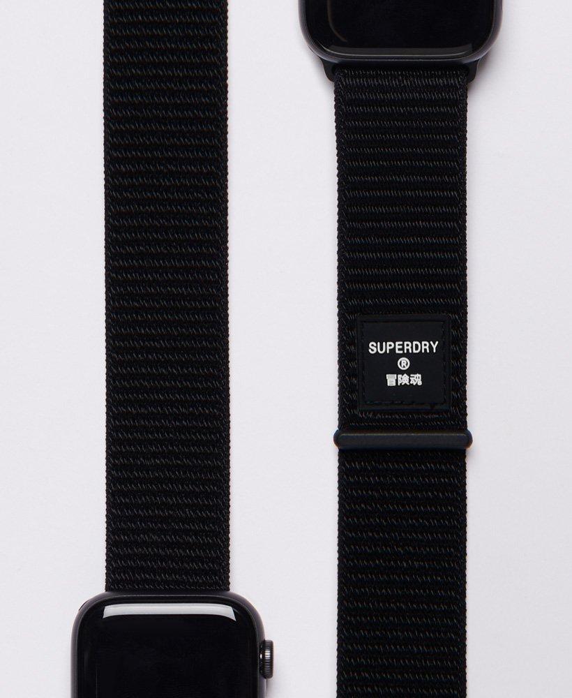terugvallen ik zal sterk zijn Elegantie Superdry Weave Watchband For Apple Watch 42/44mm Black for Men | Lyst