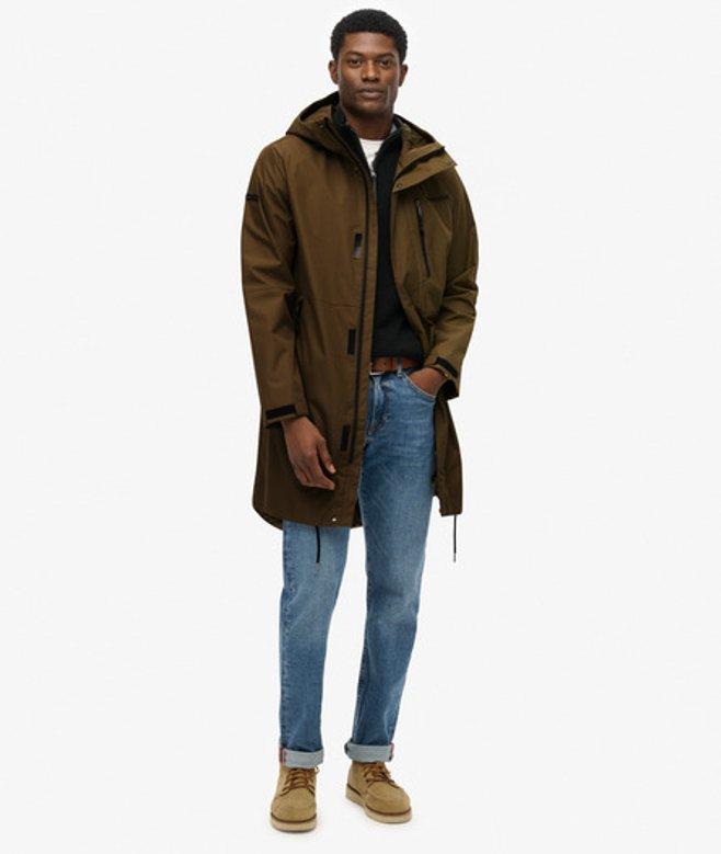 Superdry Fishtail Parka Coat Superdry Hooded Tech Fishtail Parka