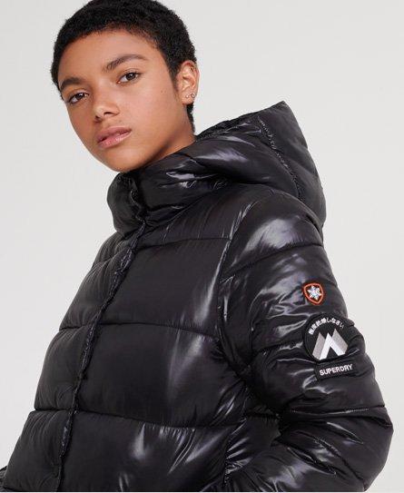 shine puffer coat
