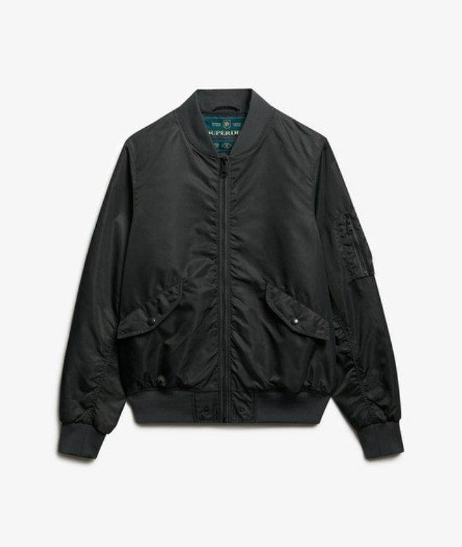 Superdry Merchant Ma1 Bomber Jacket in Grey for Men Lyst UK