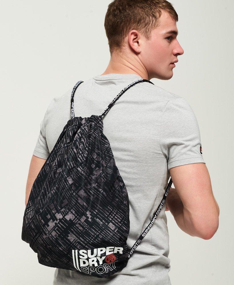 Superdry Sport Drawstring Bag Black for Men | Lyst