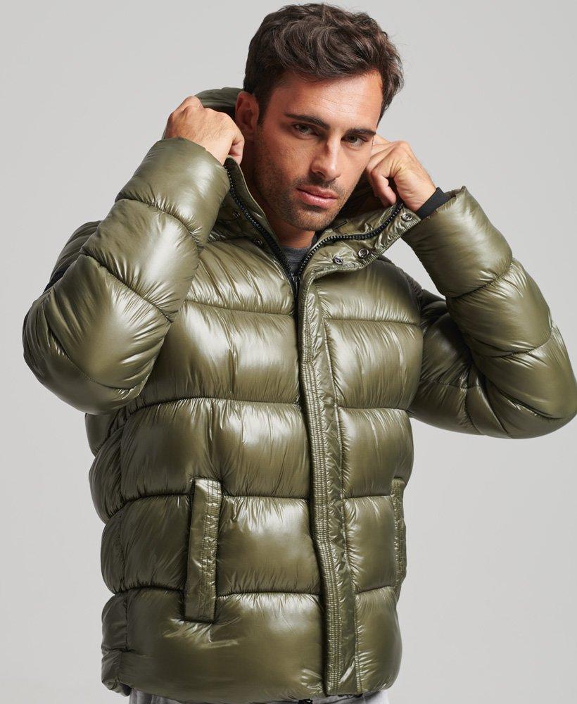 Superdry Xpd Sports Luxe Puffer Jacket Green for Men | Lyst