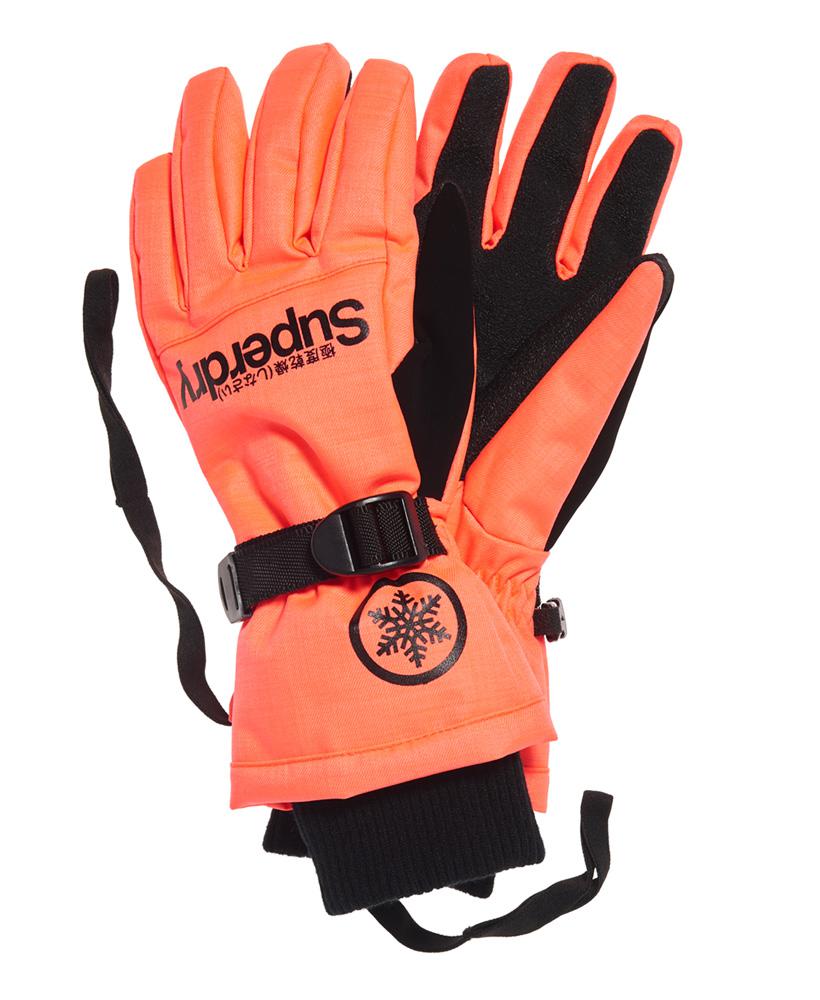 superdry snow gloves