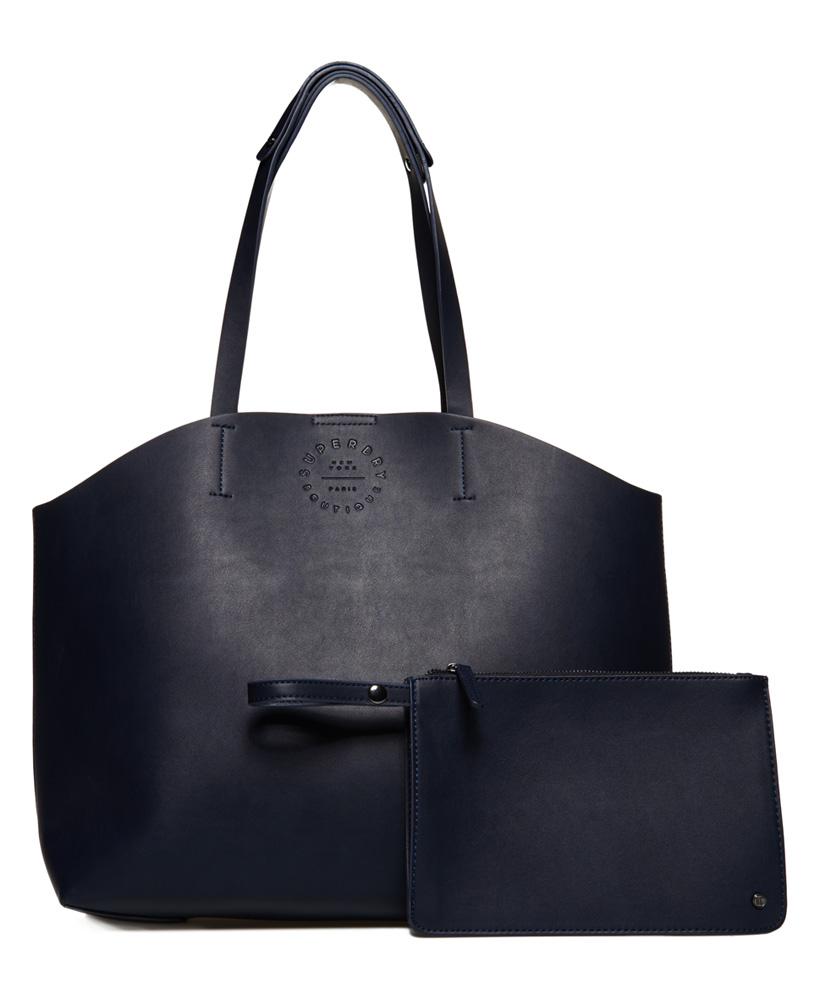 Lyst - Superdry Etoile Parisian Trapeze Tote Bag in Blue