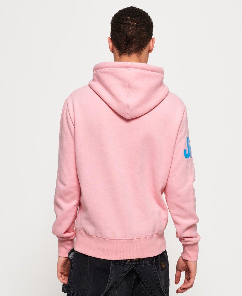 white vintage rose baker hoodie