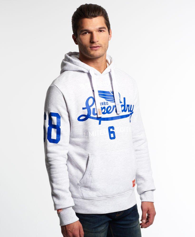 Superdry Limited Icarus Hoodie Light Grey in White for Men | Lyst