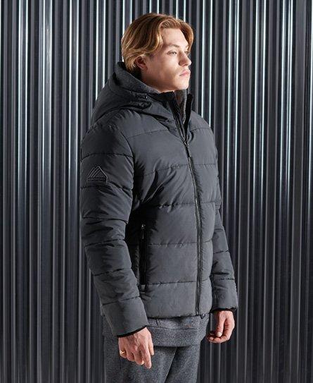 superdry grey puffer jacket