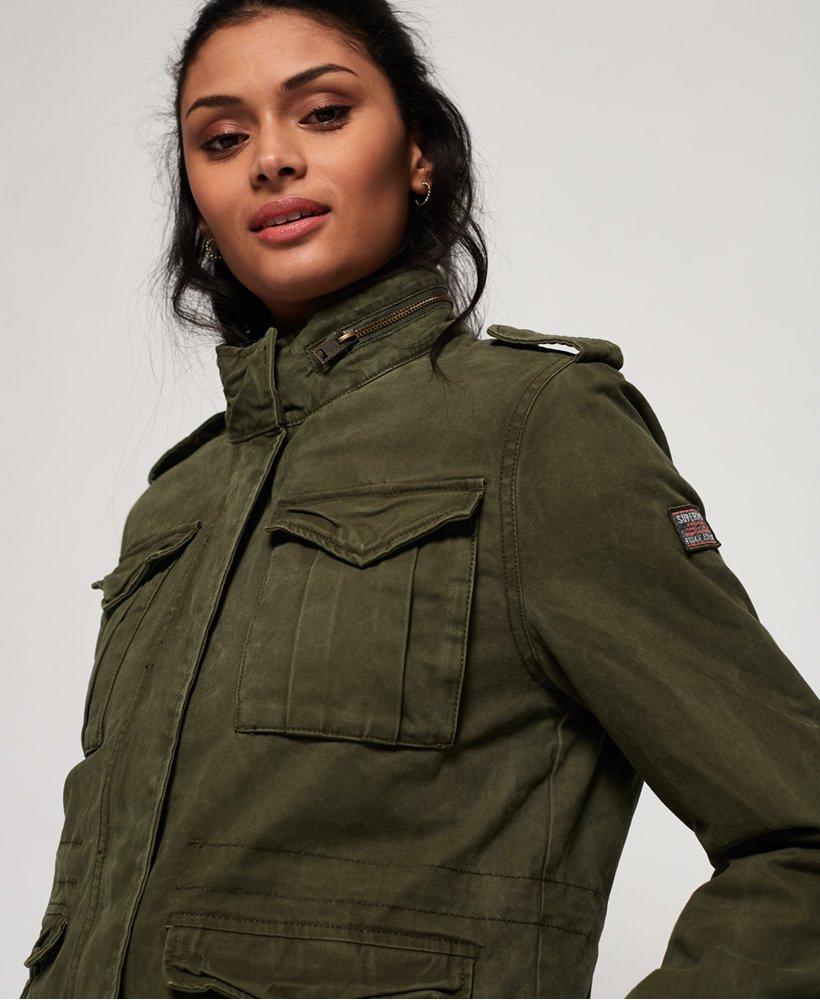 Superdry Classic Winter Rookie Military Jacket Khaki in Green | Lyst