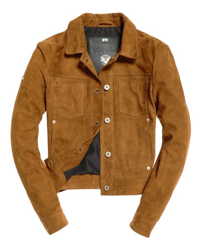 superdry suede bomber jacket