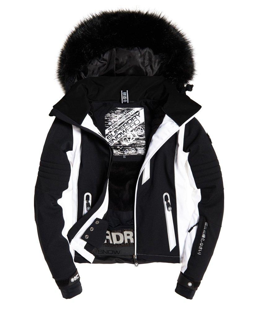 Superdry Sleek Piste Ski Jacket in Black - Lyst
