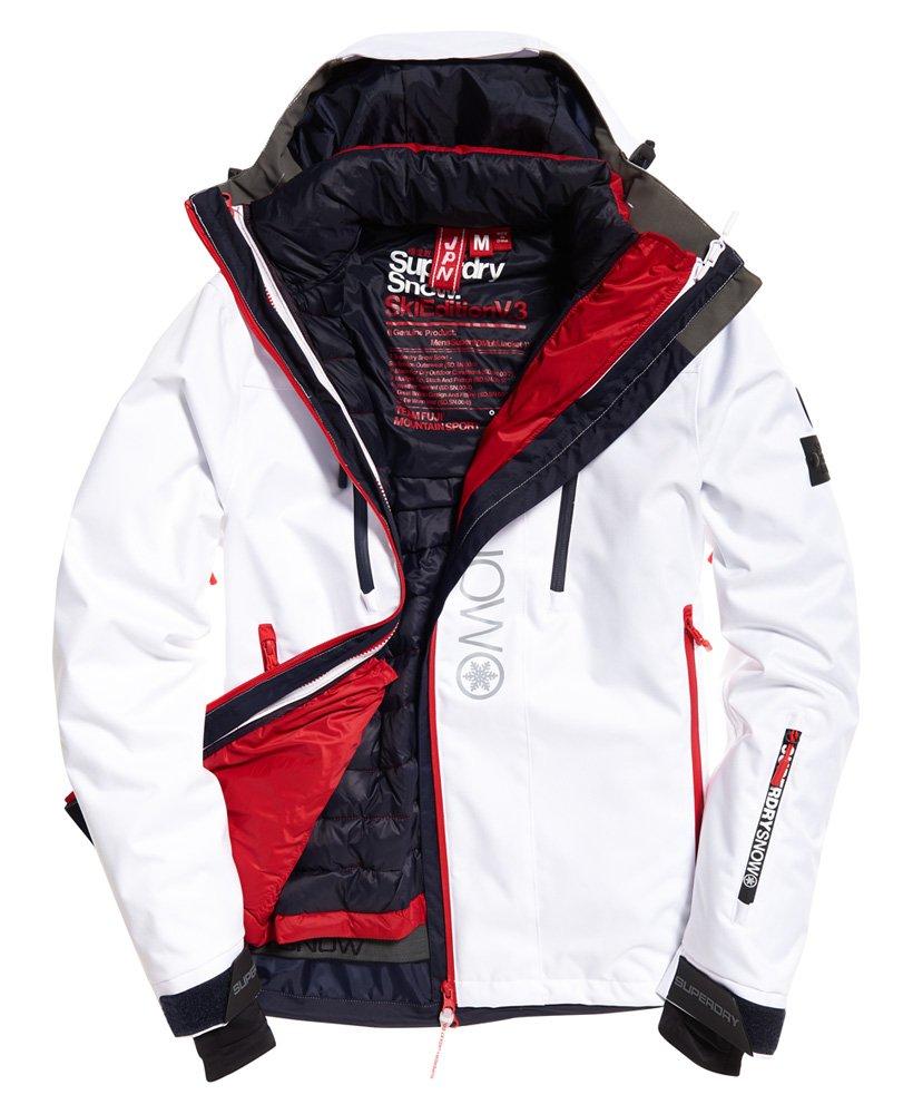 White superdry jacket clearance mens