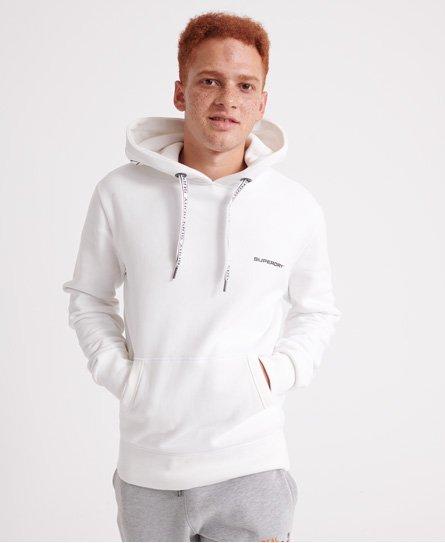 white athletic zip up