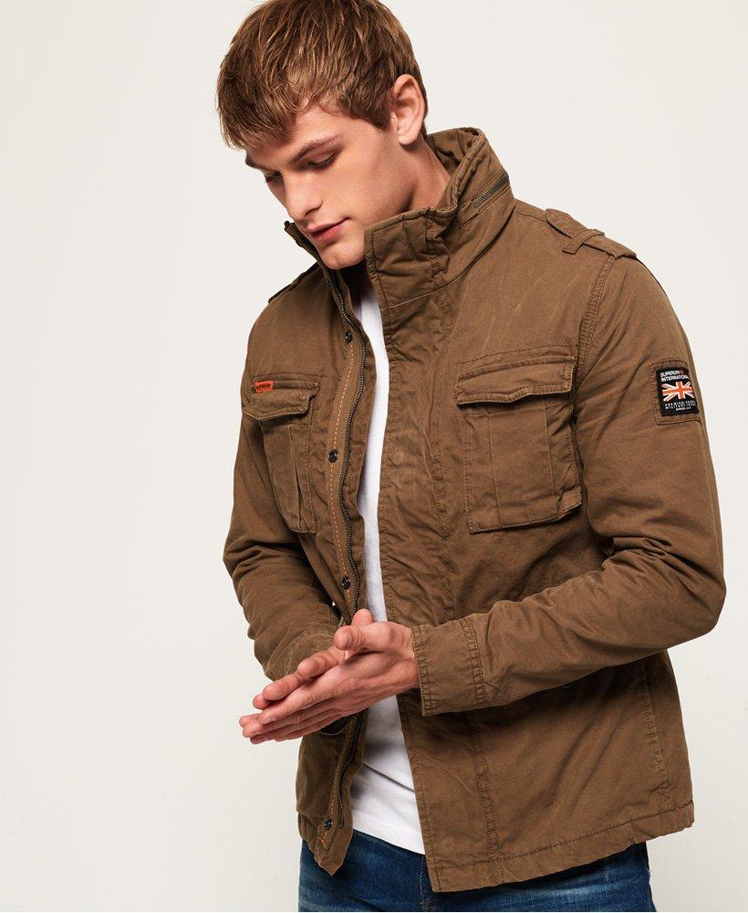 Superdry Classic Rookie Military Jacket Brown for Men | Lyst