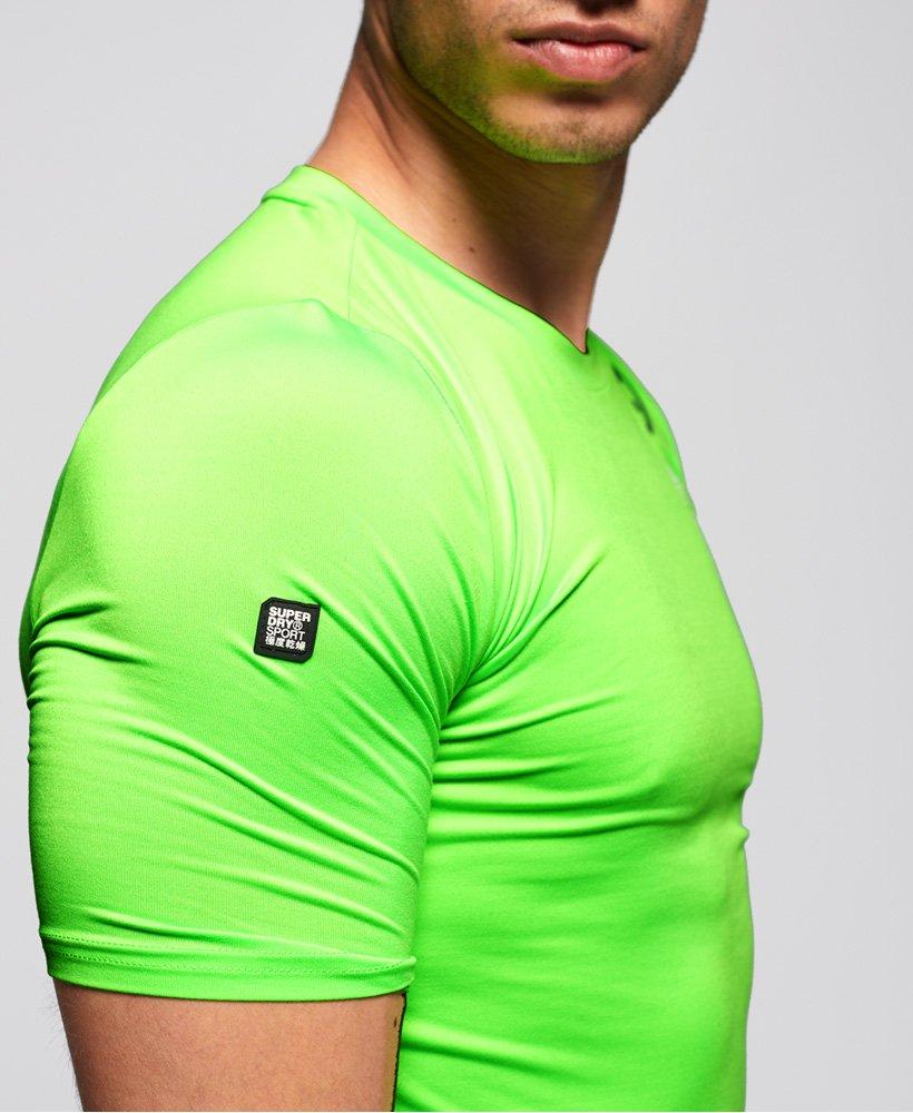 Superdry Sports Athletic Short Sleeve T-shirt Green for Men | Lyst