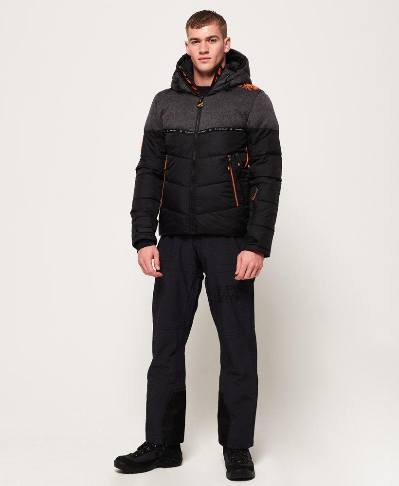Superdry Sartorial Snow Jacket Black for Men | Lyst