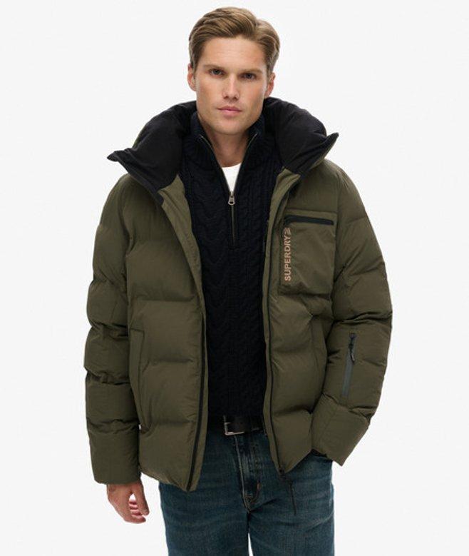 Superdry Ski Sports Padded Jacket in Green for Men Lyst UK