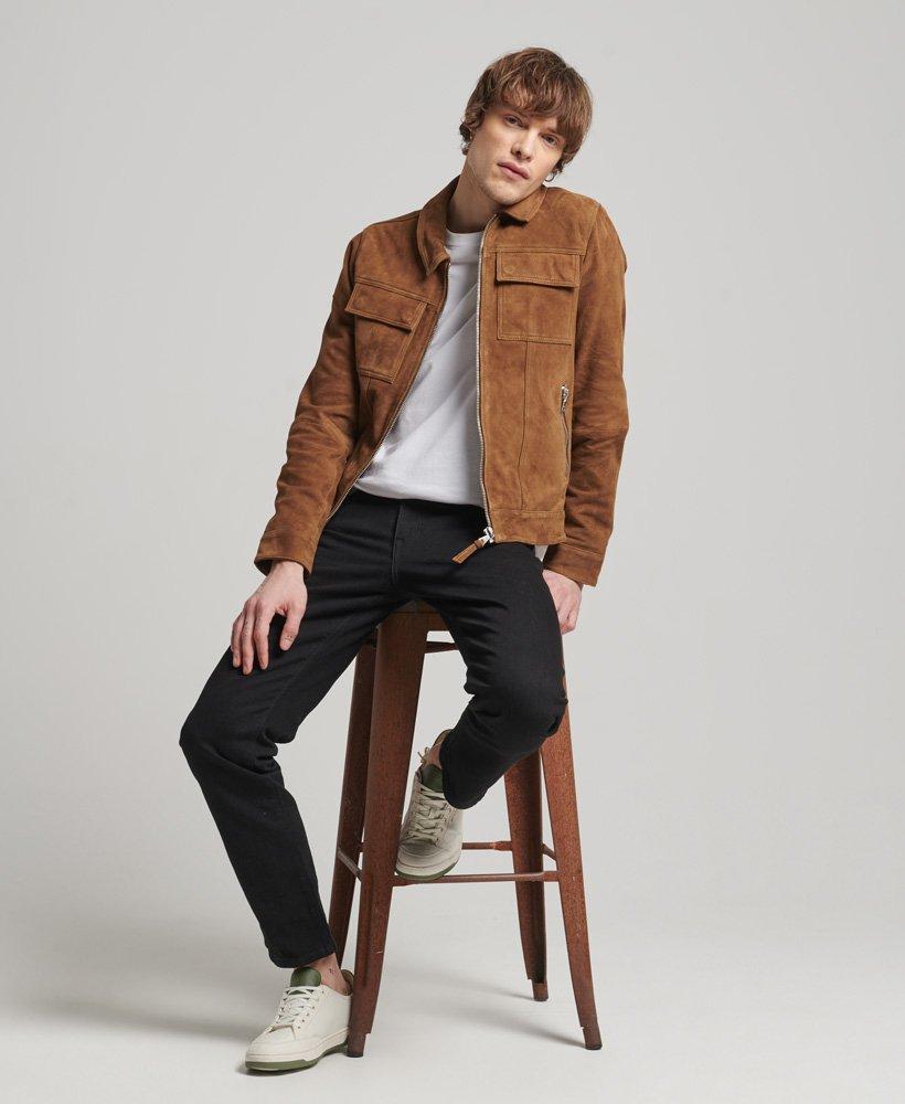 Men's ultra hotsell suede jacket