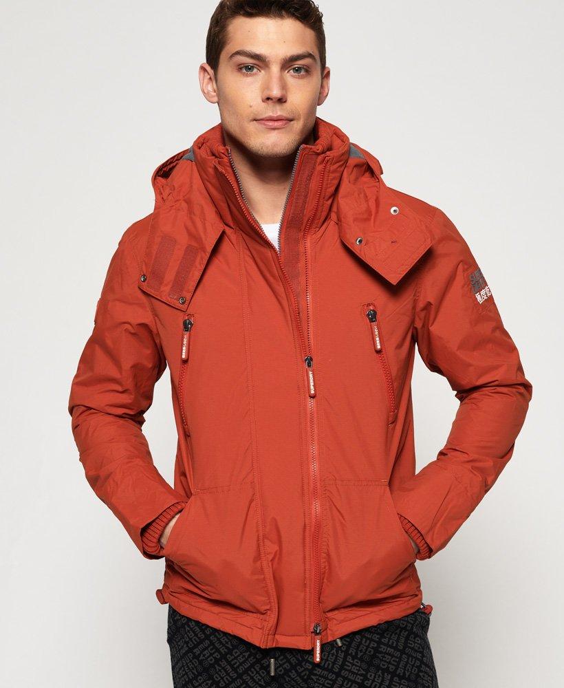 Superdry Hooded Polar Sd-windattacker Jacket Orange in Red for Men | Lyst
