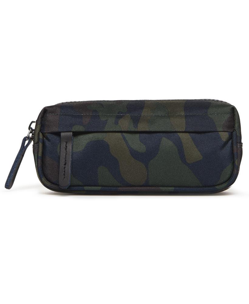 Superdry Leather Surplus Goods Pencil Case in Black Camo (Black) - Lyst
