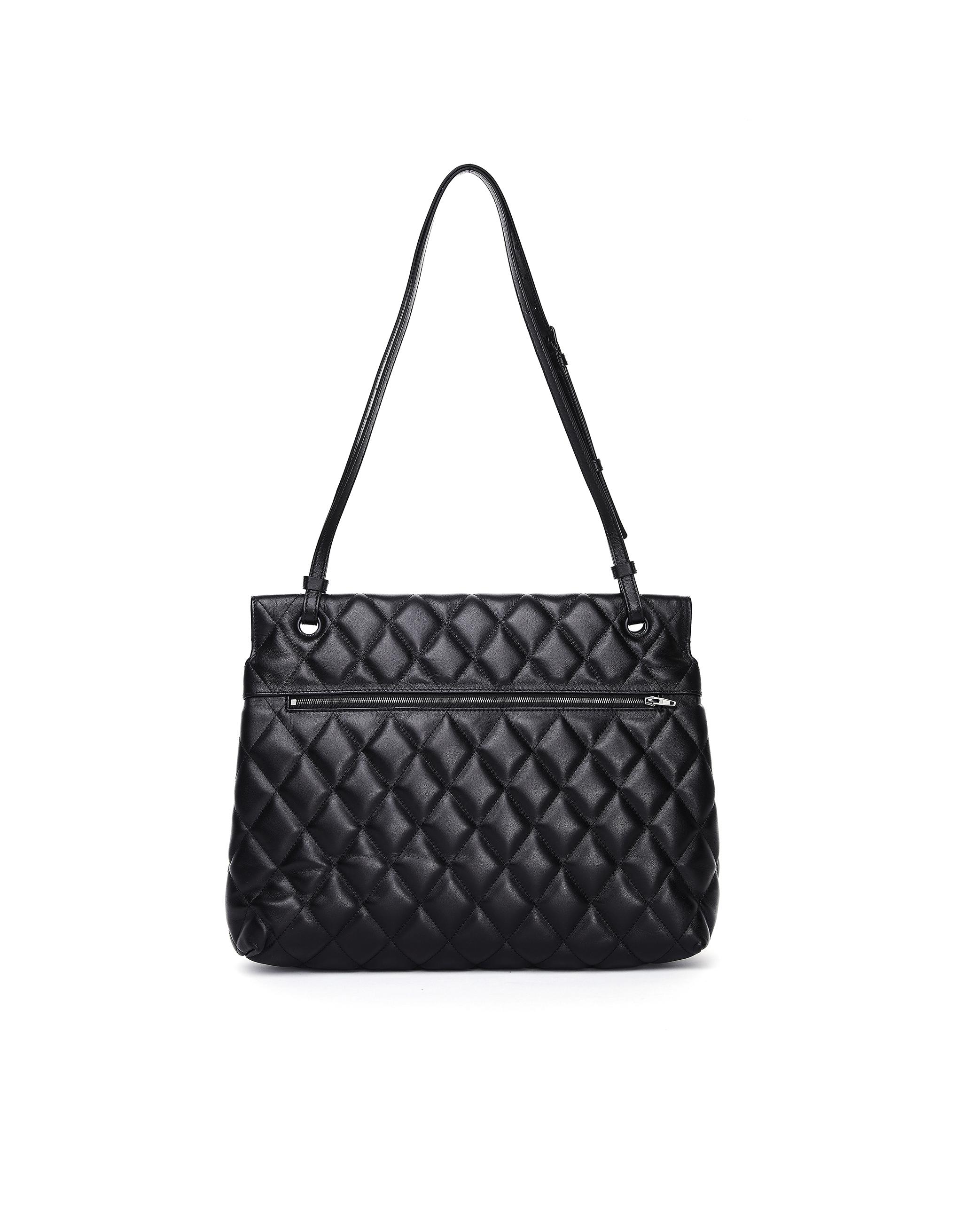 Balenciaga Touch L Quilted Leather Bag in Black - Lyst