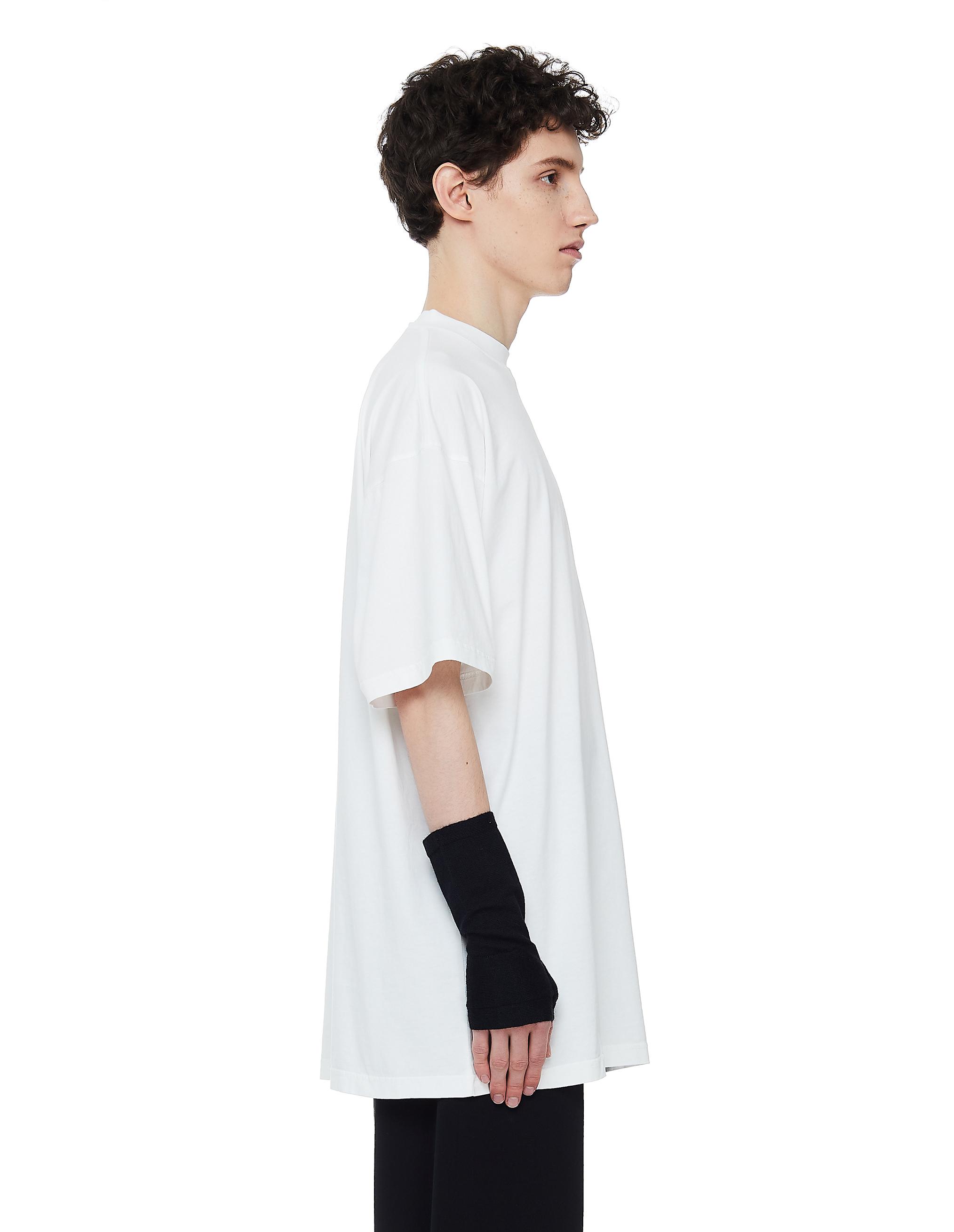 Vetements Cotton Logo & Patch T-shirt in White for Men - Lyst