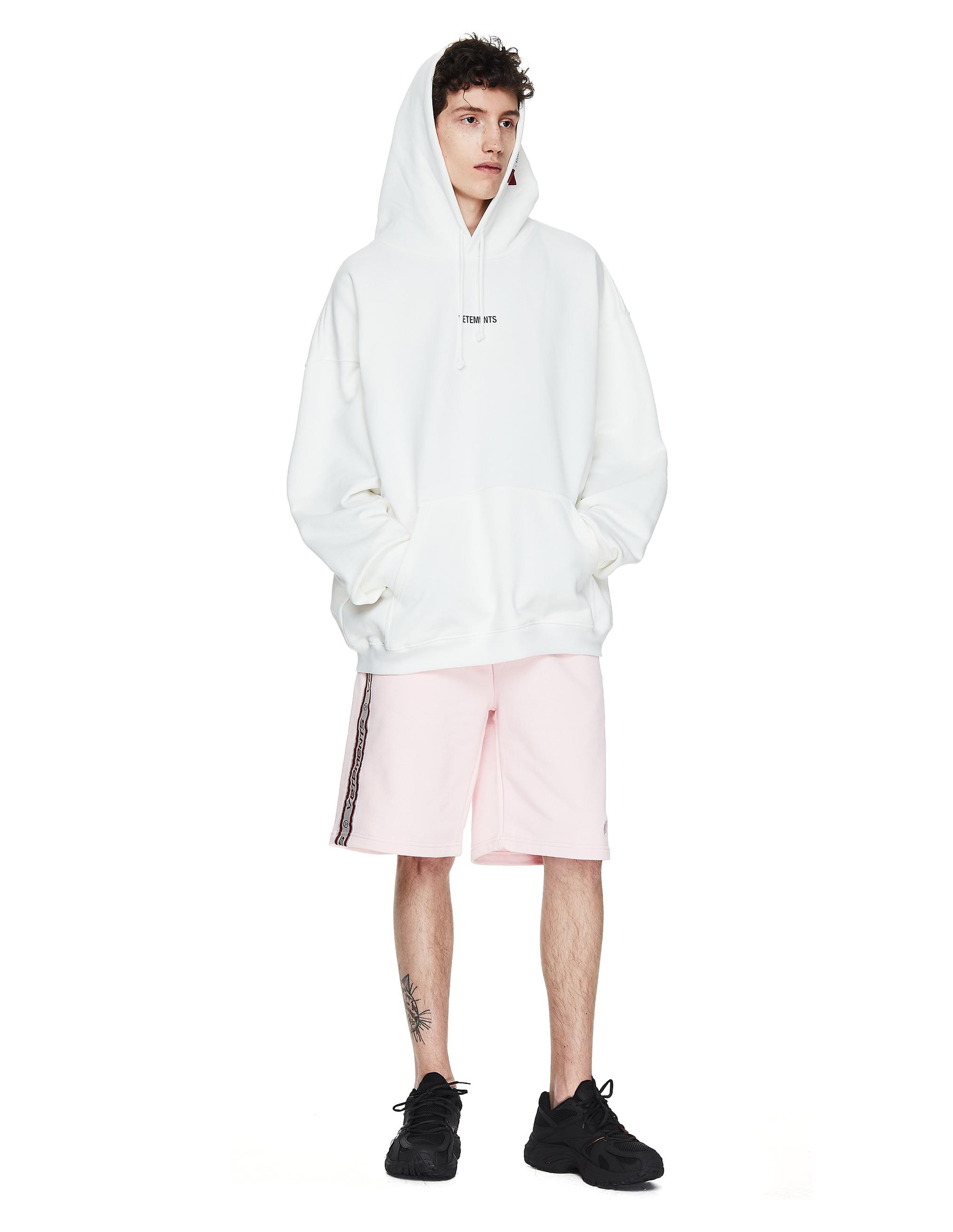 vetements hoodie white