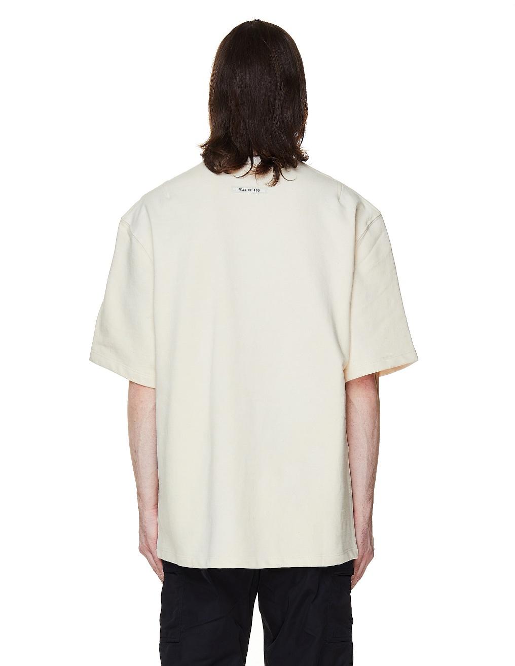 fear of god half zip tee