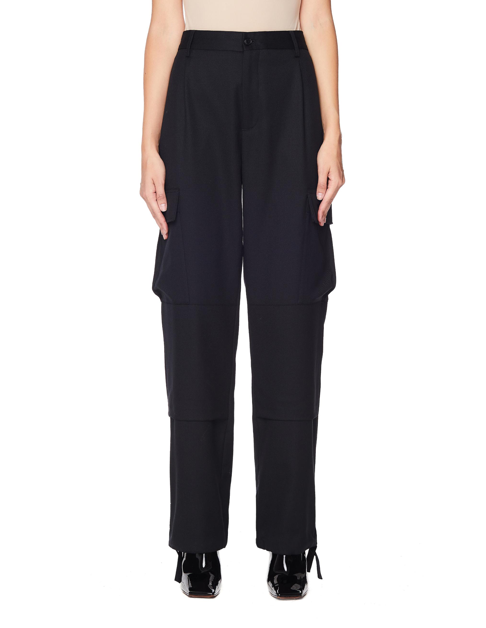 Vetements Wool Cargo Pants in Black - Lyst