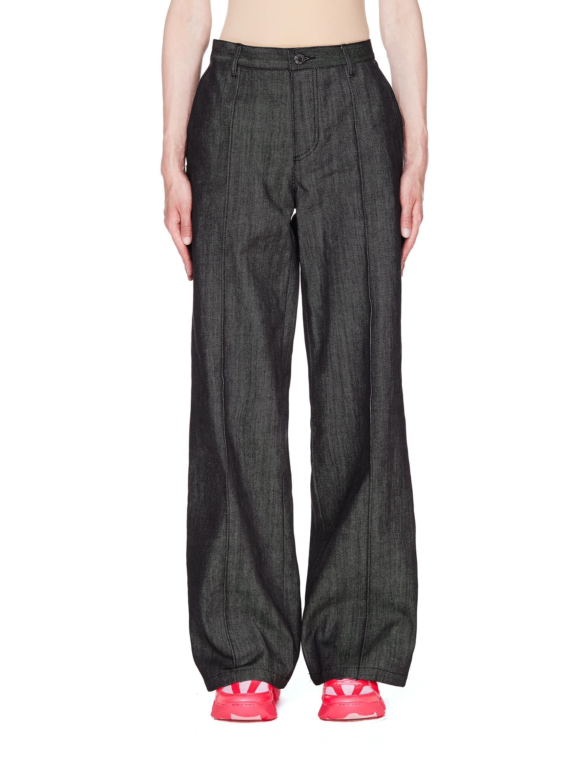 gray cotton pants