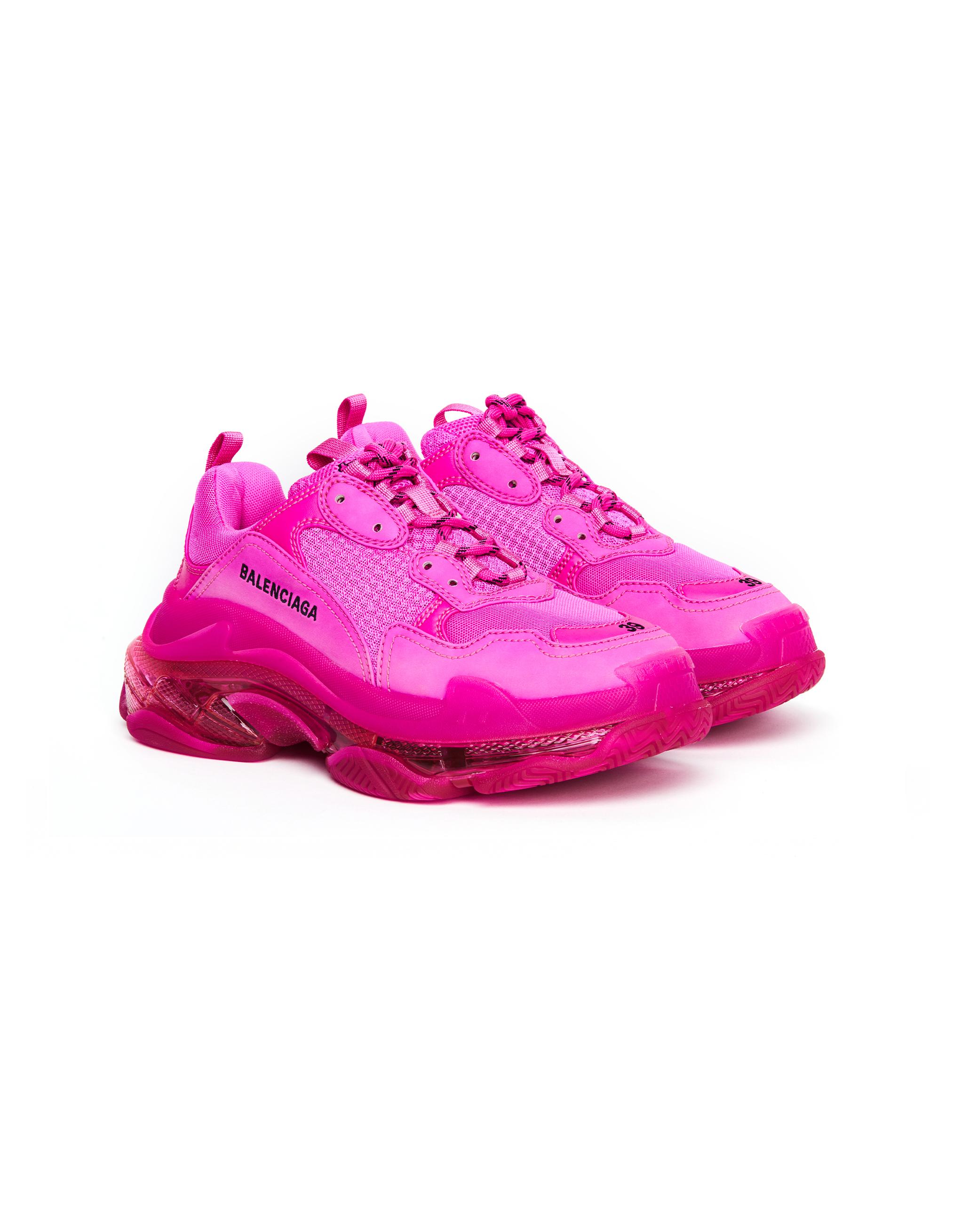 Balenciaga Triple S Sneaker in Pink/Pink Neon (Pink) - Save 37% - Lyst
