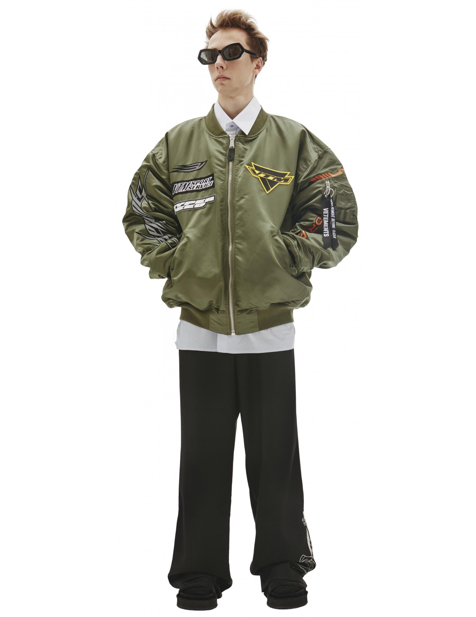 racing green bomber jacket