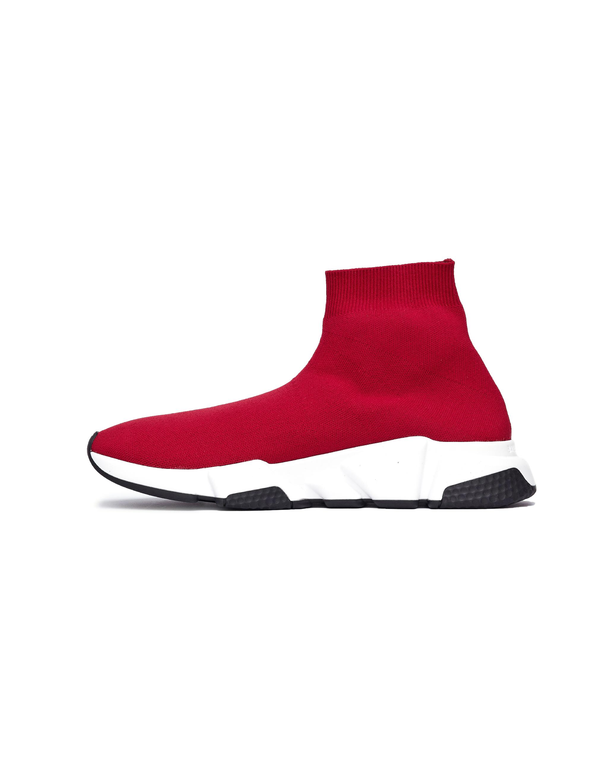 burgundy balenciaga shoes
