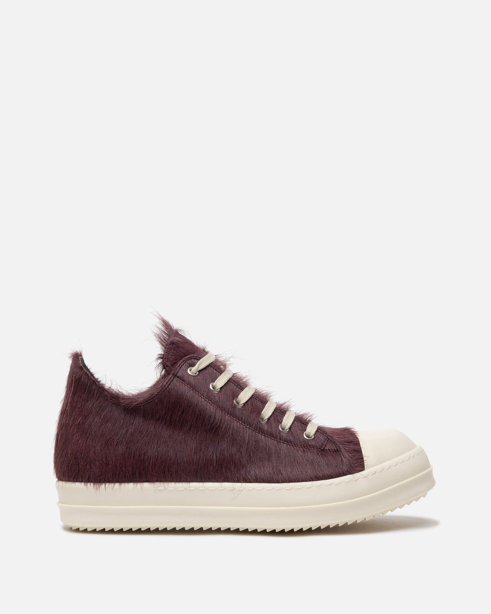 Rick Owens Pony Hair Low Ramones in Brown for Men Lyst