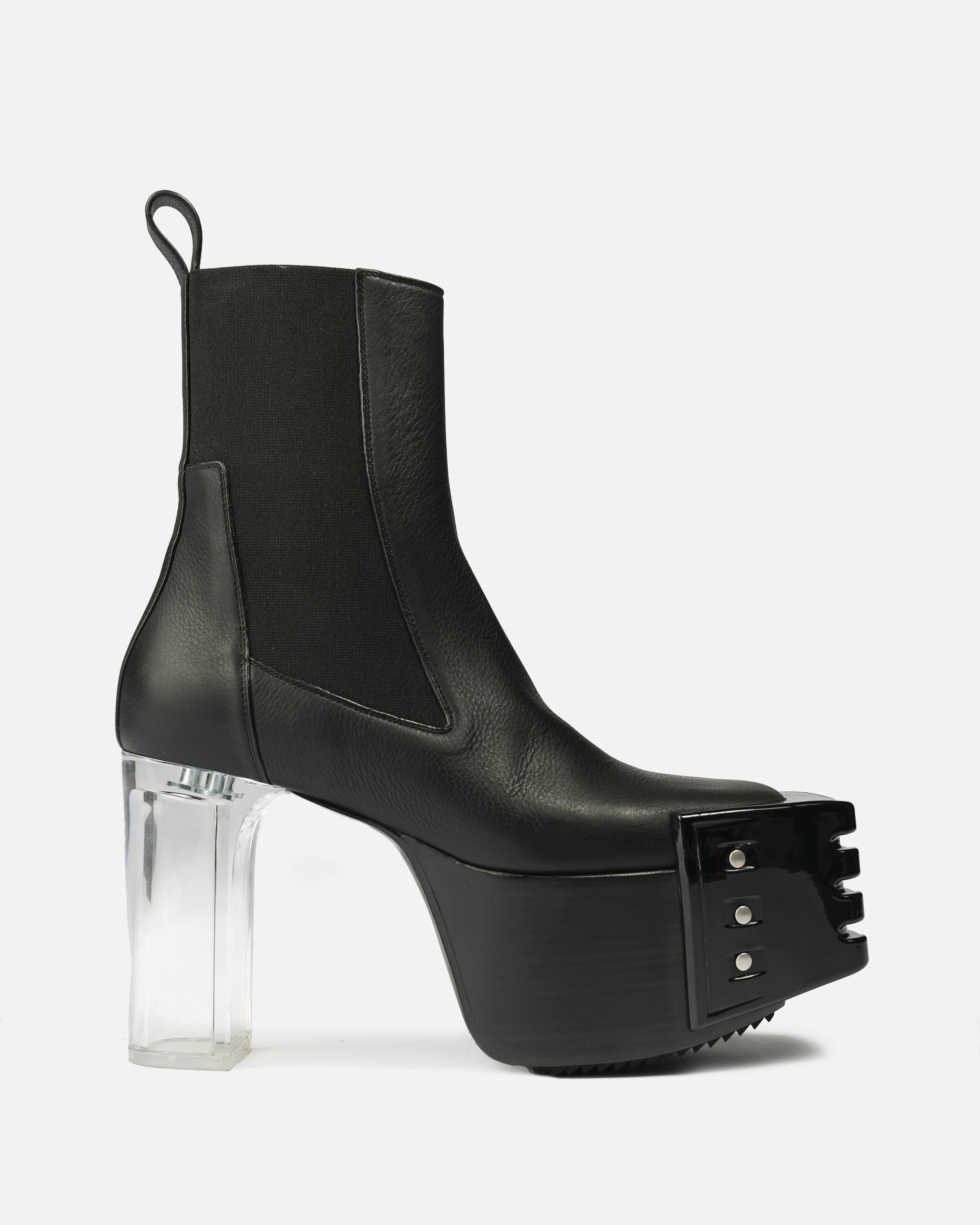 Rick Owens Grilled Kiss Boot in Black for Men | Lyst