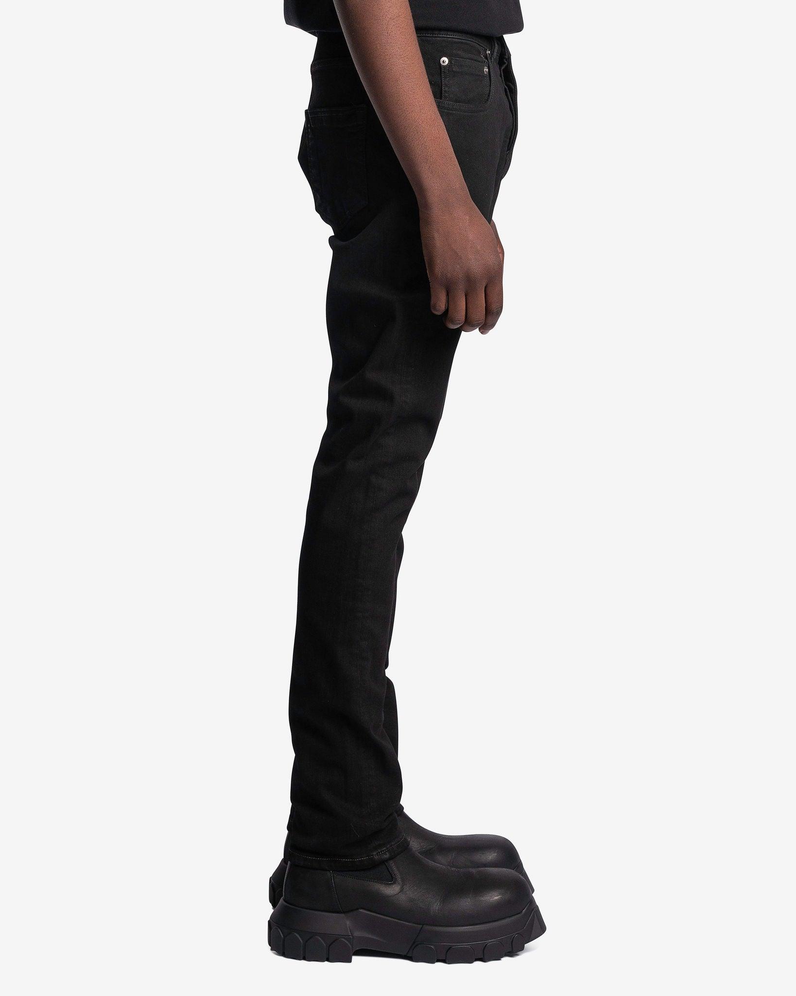 Rick Owens DRKSHDW Detroit Cut Denim in Black for Men | Lyst