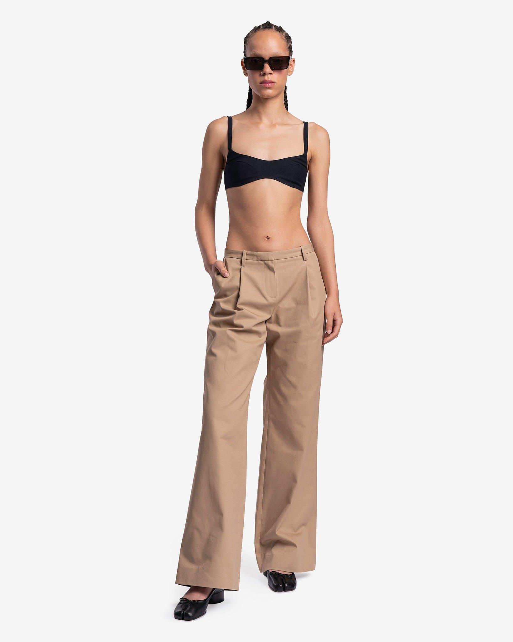 Sandy Liang Mugwort Pants in Natural | Lyst