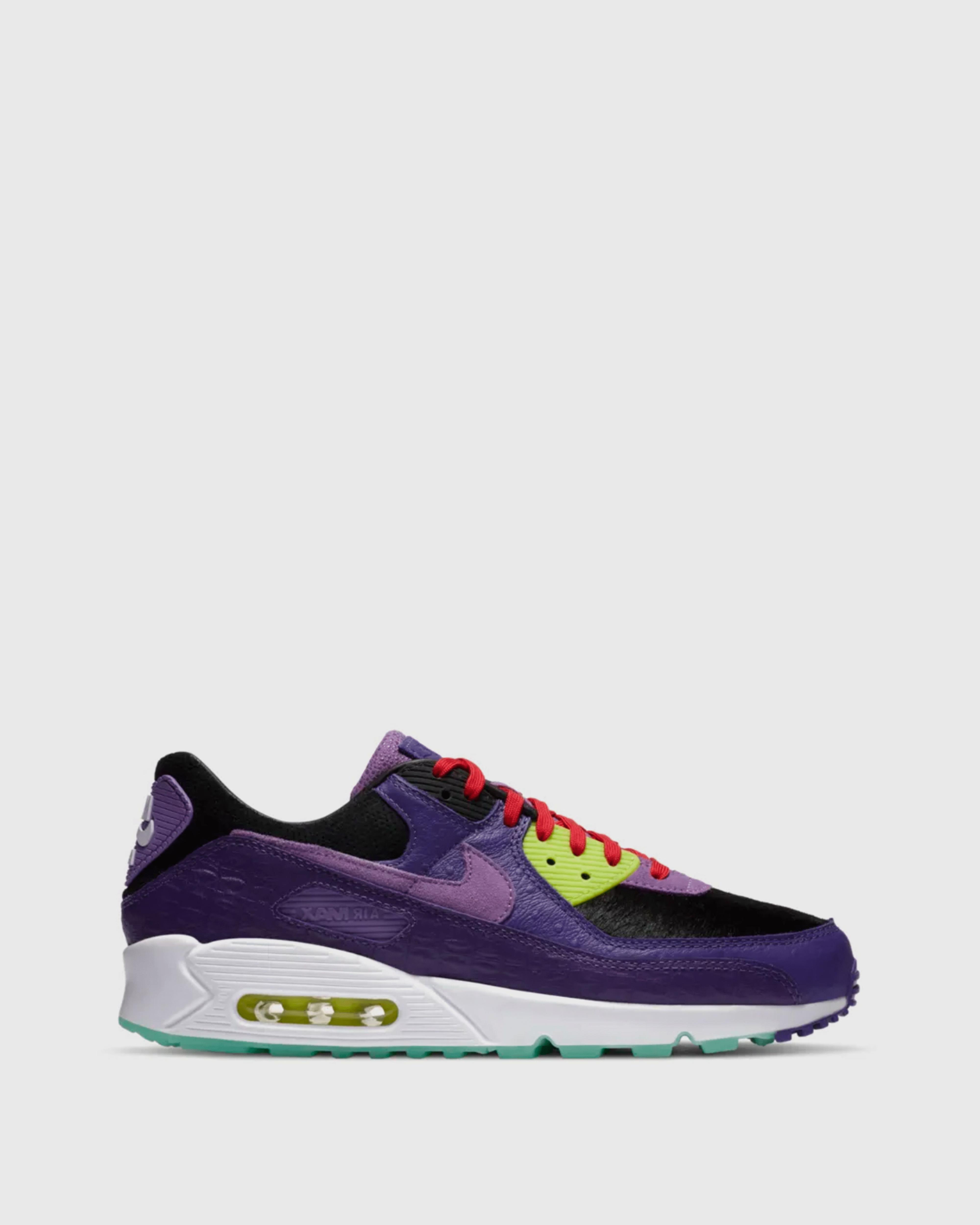 nike air max 90 black bright violet