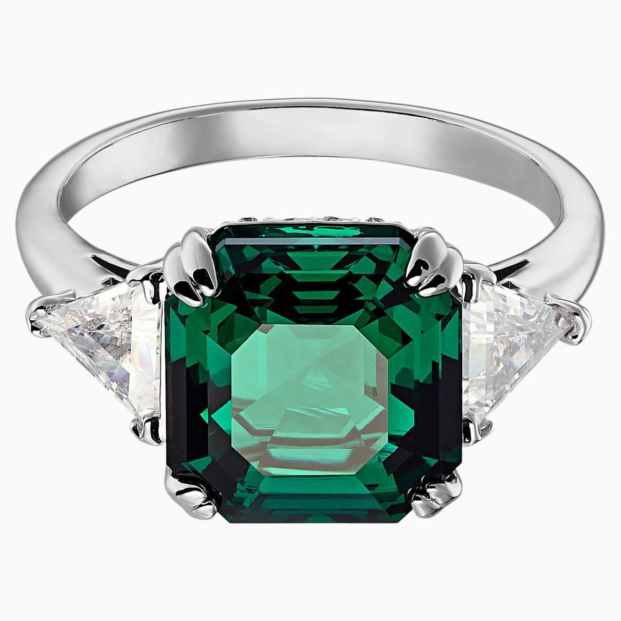Swarovski Attract Cocktail Ring in Emerald (Green) Lyst