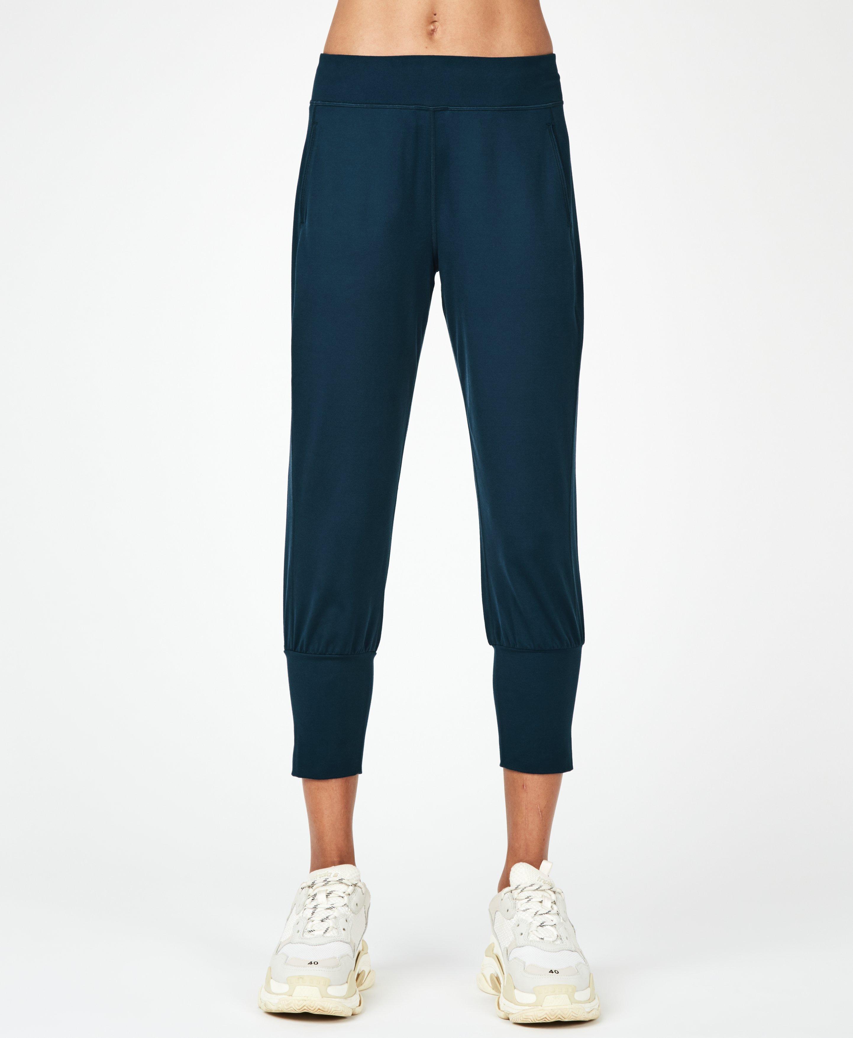 Sweaty Betty Gary Cropped Yoga Pants in Blue - Lyst