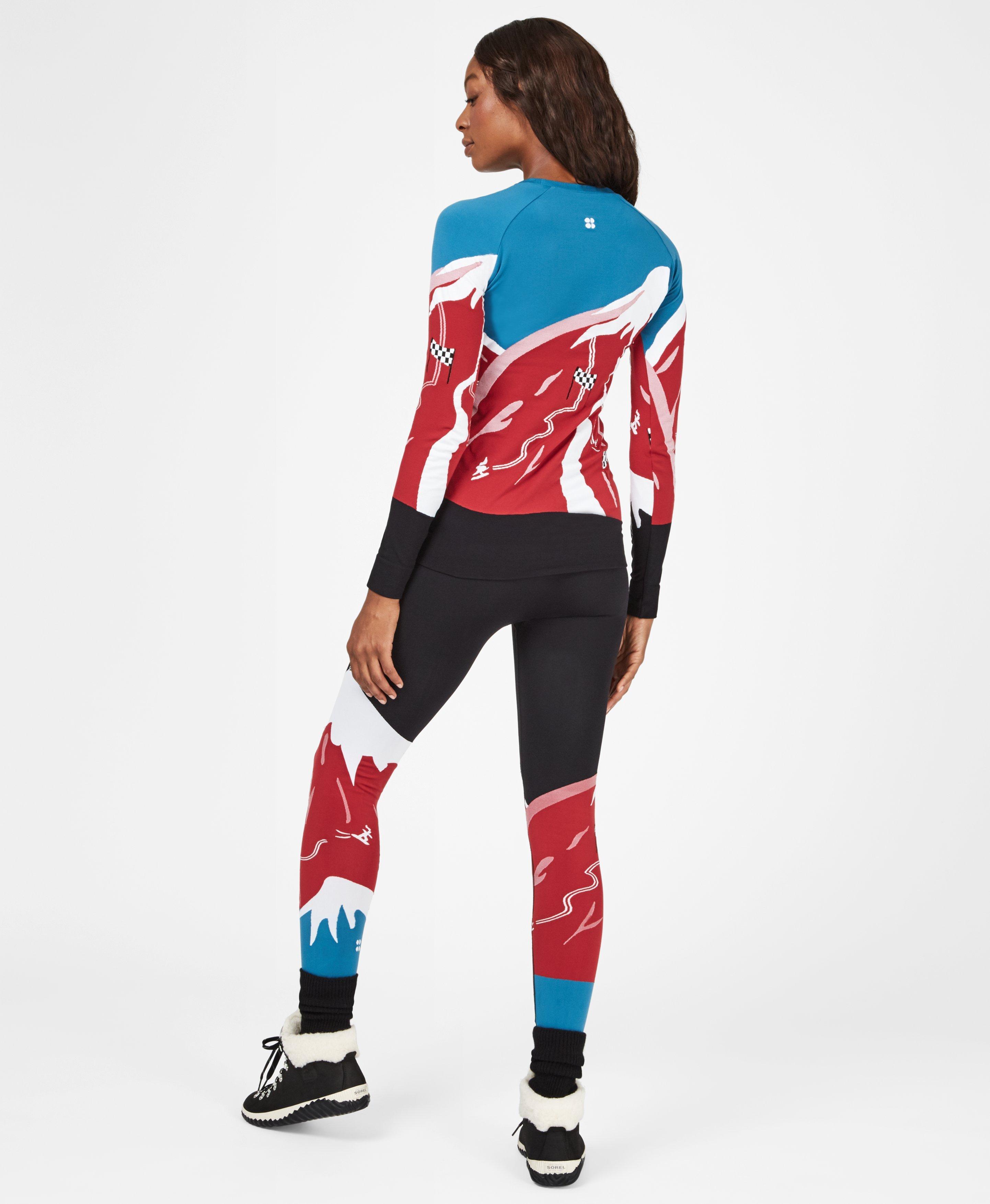 Sweaty Betty Betty Ski Base Layer Leggings in Red Lyst