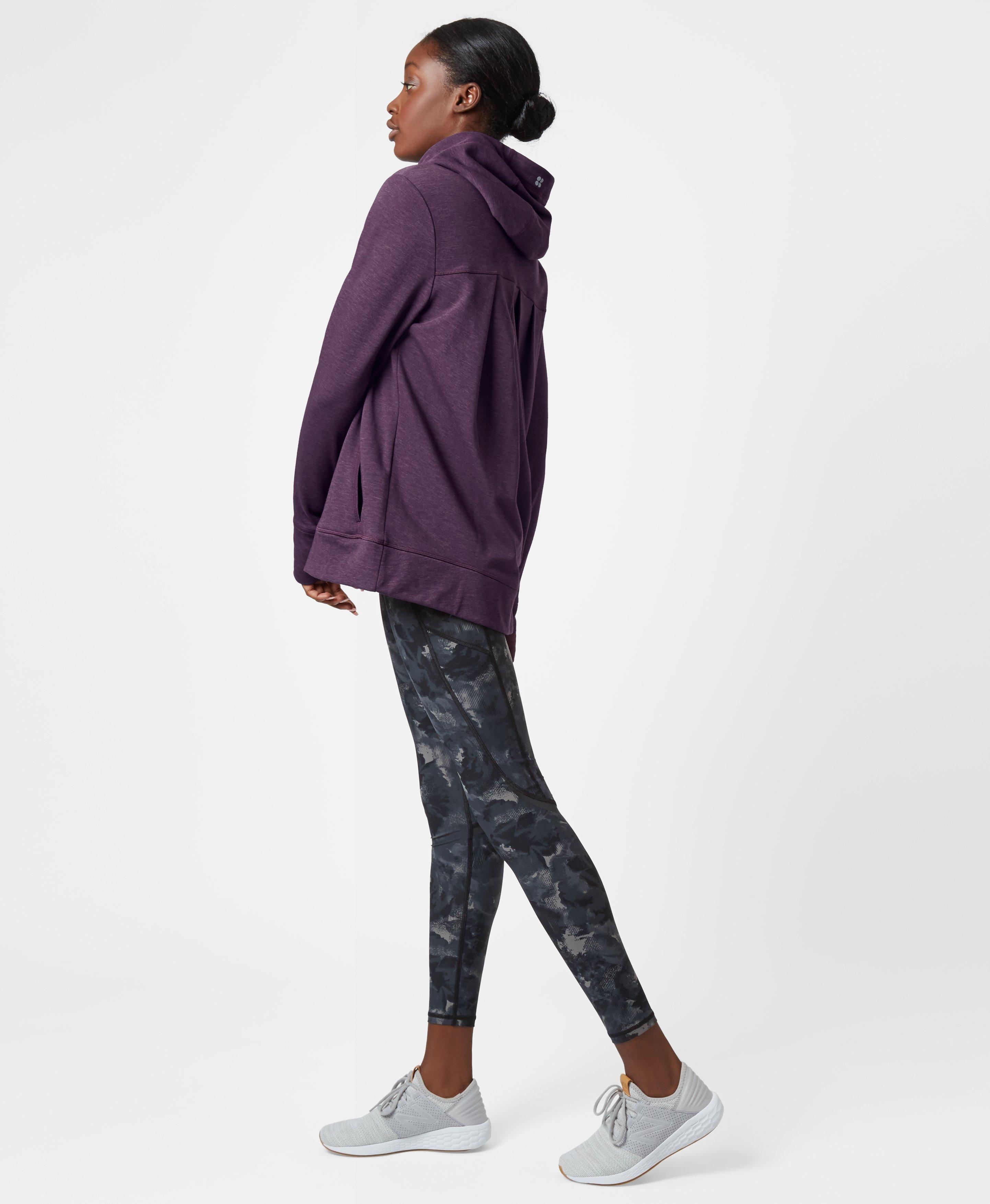 Sweaty betty pleat tech run hoodie sale