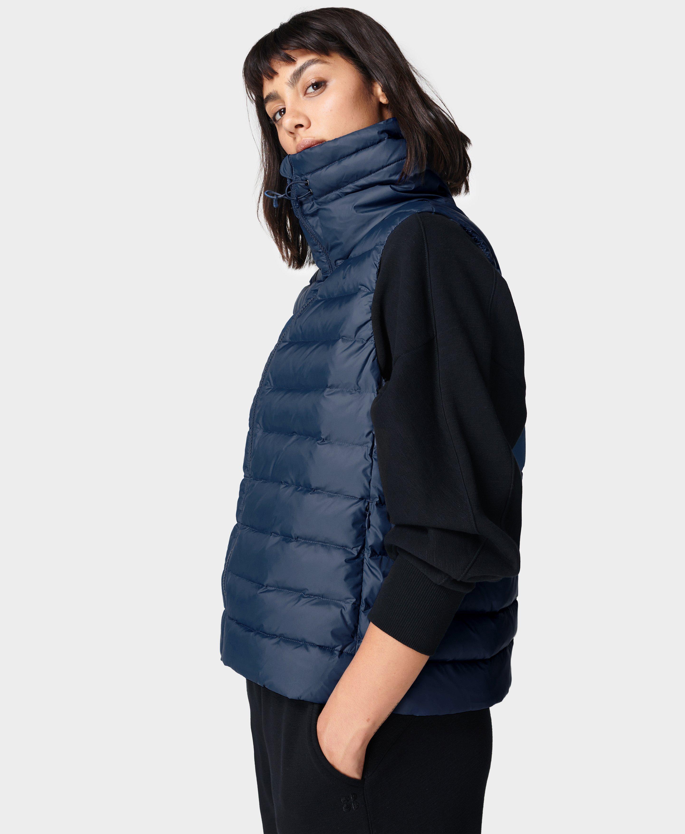 Sweaty Betty Synthetic Pathfinder Packable Vest in Nordic Blue 