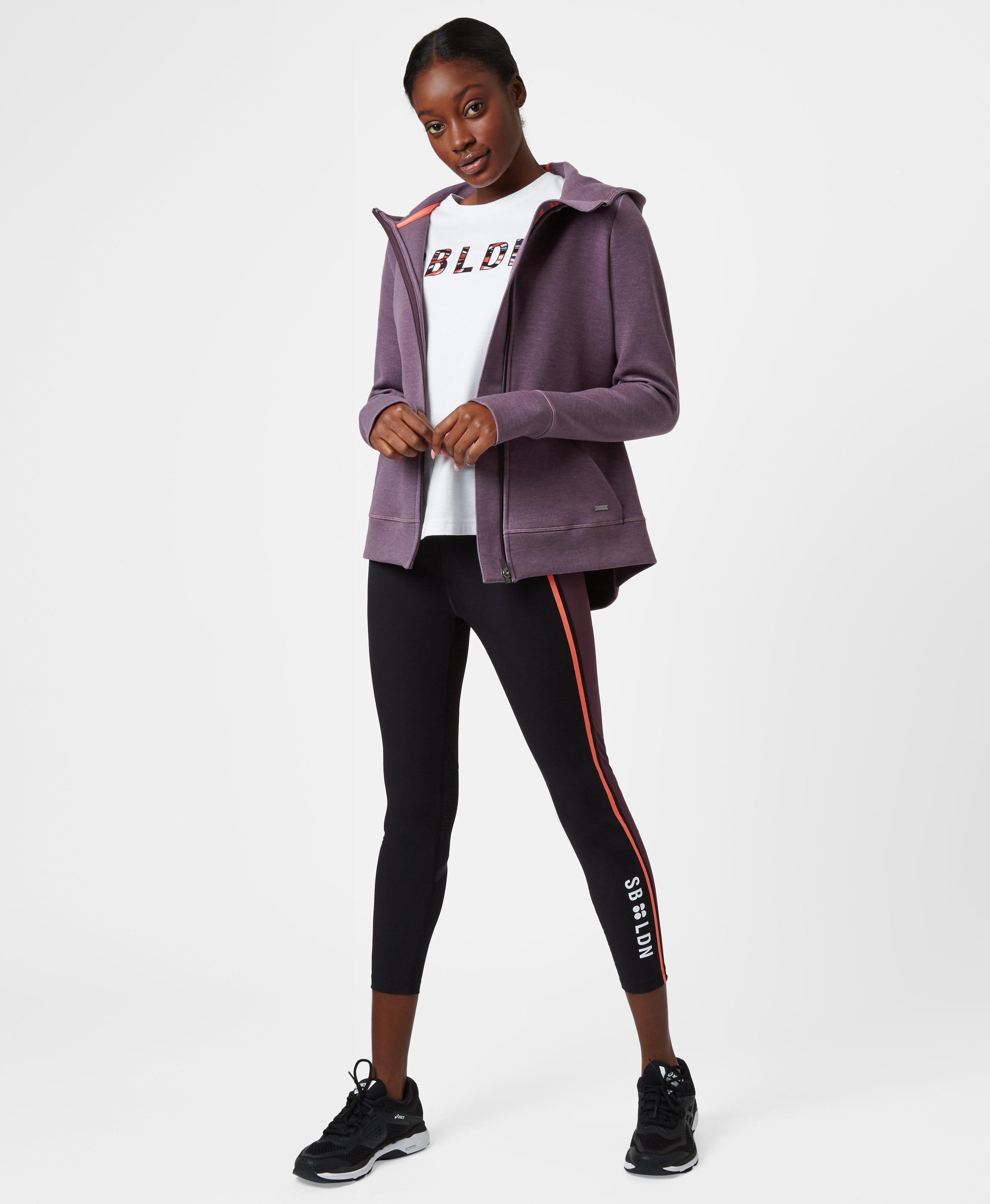 sweaty betty zip up hoodie