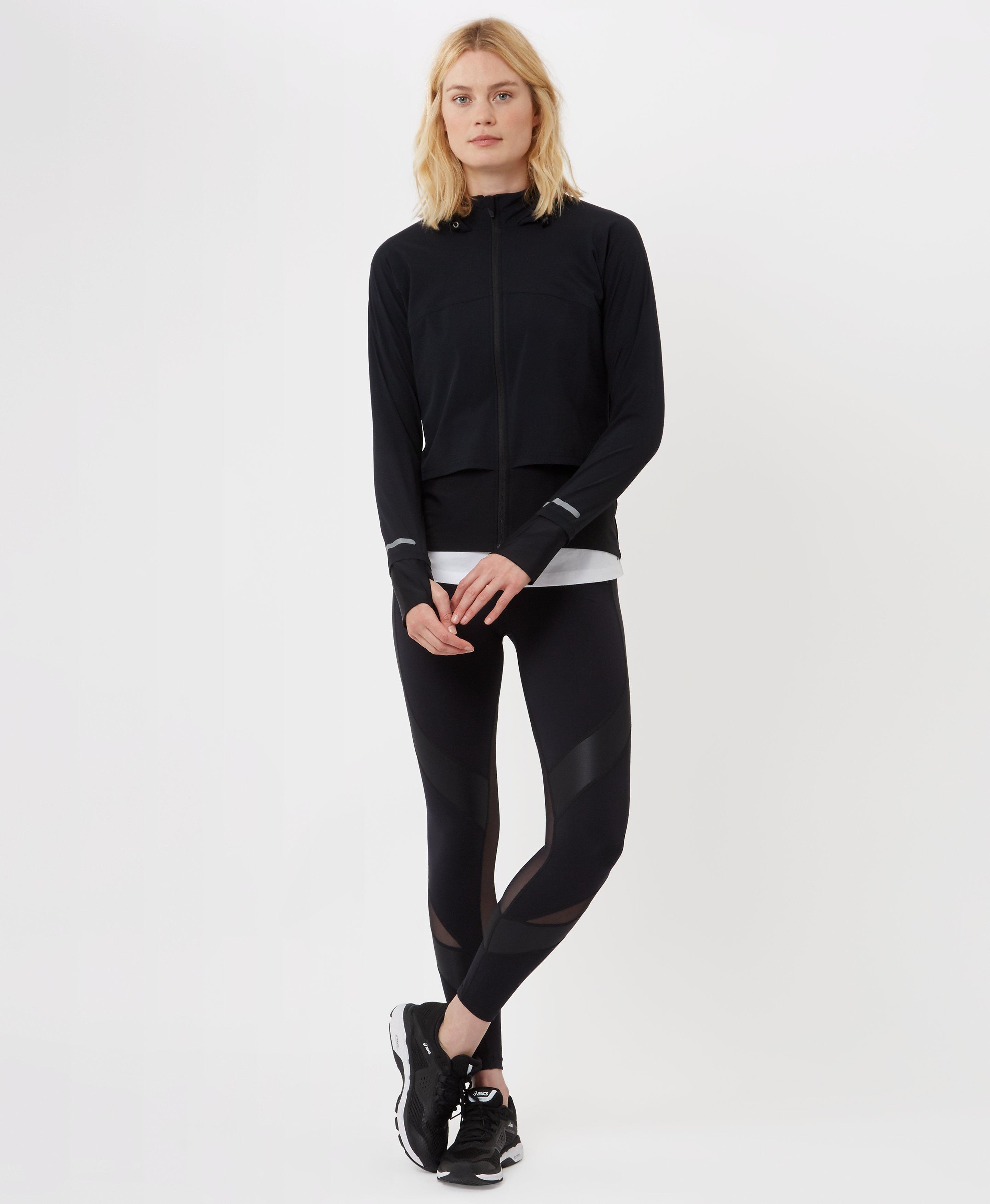 Sweaty Betty Synthetic Fast Track Running Jacket in Black - Lyst